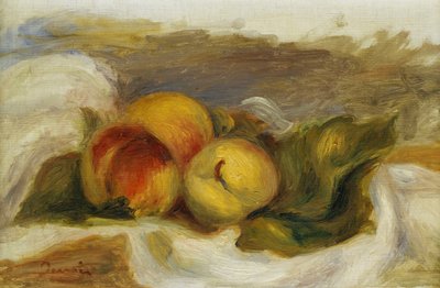 Broskve; Les Peches, kolem roku 1898 od Pierre Auguste Renoir
