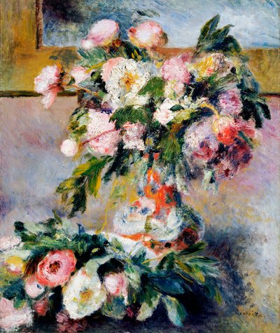 Pivoňky, 1878 od Pierre Auguste Renoir