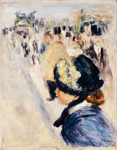 Místo Clichy, kolem roku 1880 od Pierre Auguste Renoir