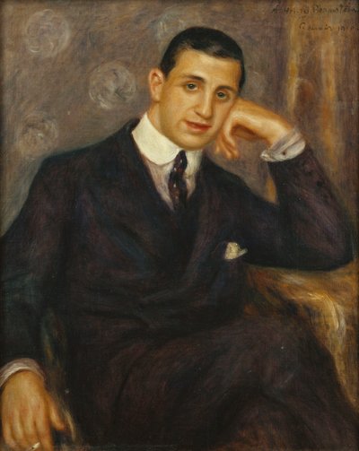 Portrét d" Henry Bernstein, 1910 od Pierre-Auguste Renoir