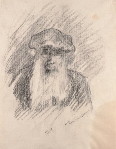 Portrét Camille Pissarro, c.1893-94 od Pierre Auguste Renoir