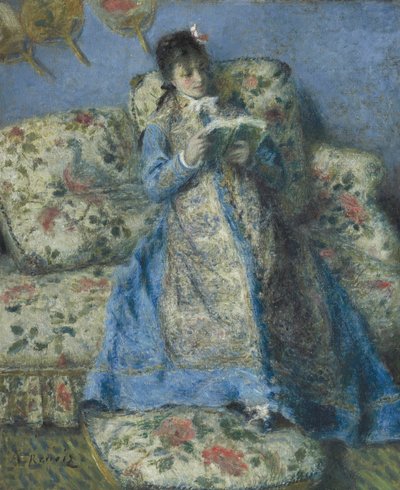 Portrét Madame Monet od Pierre Auguste Renoir