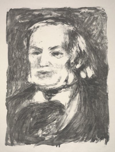 Portrét Richarda Wagnera od Pierre Auguste Renoir