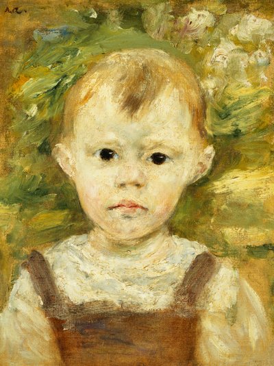 Portrét malého chlapce; Portrét malého chlapce, c.1880 od Pierre Auguste Renoir