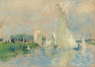 Regata v Argenteuil, 1874. od Pierre Auguste Renoir