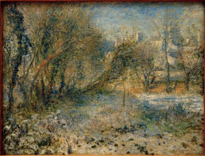 Sněhová krajina od Pierre Auguste Renoir