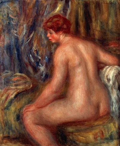 Sedící koupající se od Pierre Auguste Renoir
