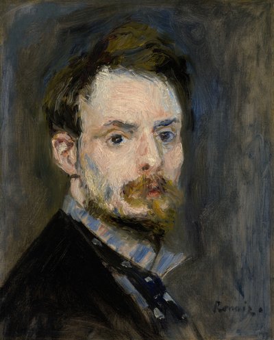 Autoportrét, c.1875 od Pierre Auguste Renoir