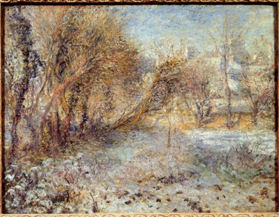 Zasněžená krajina od Pierre Auguste Renoir