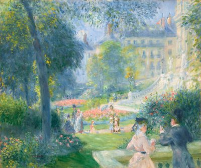 Náměstí Trinité od Pierre Auguste Renoir