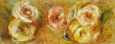 Rozsypané růže, kolem roku 1915 od Pierre Auguste Renoir