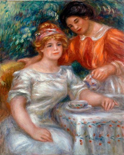 Čas na čaj od Pierre-Auguste Renoir
