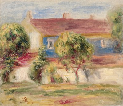 Umělcův dům, od Pierre Auguste Renoir