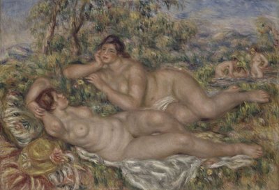 The Bathers, 1918-1919 od Pierre Auguste Renoir