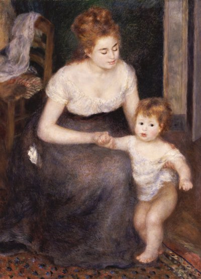 První krok, 1876 od Pierre Auguste Renoir