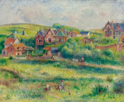 Dům Blanche Piersonové, Pourville od Pierre Auguste Renoir