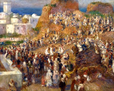 Mešita nebo Arabský festival, 1881 od Pierre Auguste Renoir