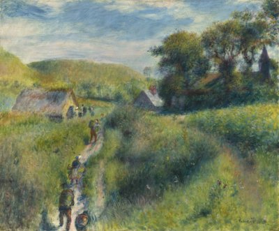 Sklizeň mušlí, 1879 od Pierre Auguste Renoir