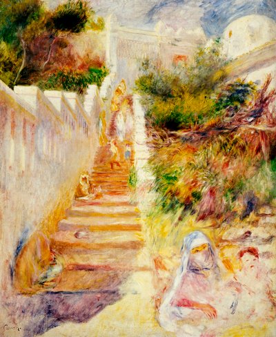Kroky, Alžír, kolem roku 1882 od Pierre Auguste Renoir