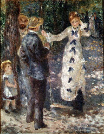 Houpačka od Pierre Auguste Renoir