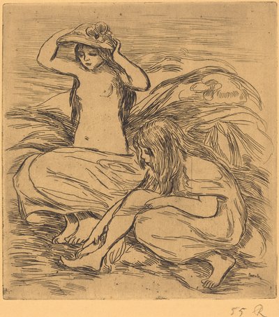 Dva lazebníci Dva lazebníci, 1895. od Pierre Auguste Renoir