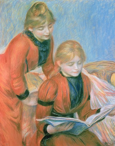 Dvě sestry (pastel) od Pierre-Auguste Renoir