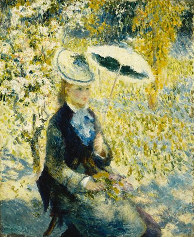 Deštník; L"Ombrelle, 1878 od Pierre-Auguste Renoir