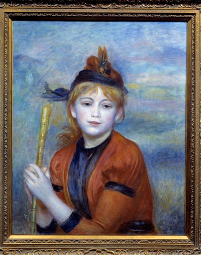 Turista. Obraz Pierra Auguste Renoira (1841-1919) od Pierre Auguste Renoir