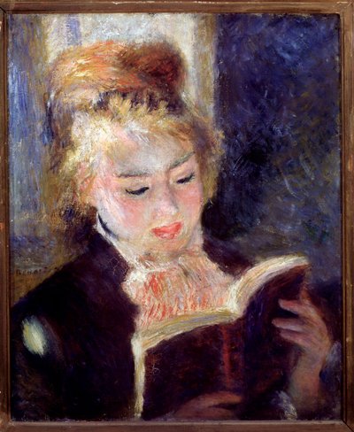 Čtenář od Pierre Auguste Renoir