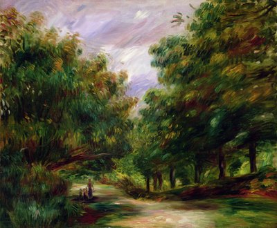 Cesta poblíž Cagnes, 1905 od Pierre Auguste Renoir