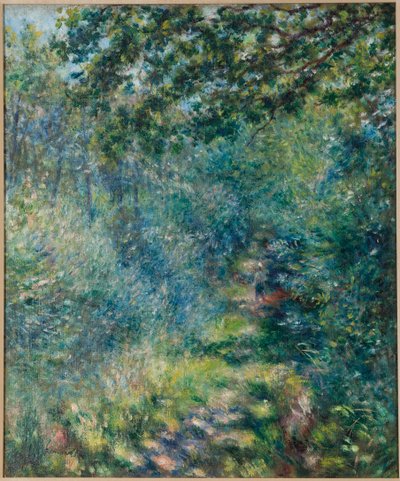Stezka v lese, c.1874-77 od Pierre Auguste Renoir