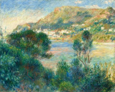 Pohled na Monte Carlo z Cap Martin, c. 1884. od Pierre Auguste Renoir