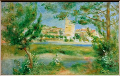Villeneuveles-Avignon od Pierre Auguste Renoir