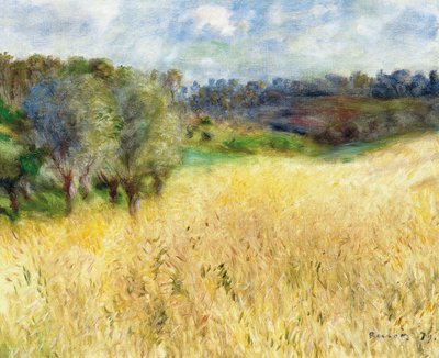 Wheatfield, 1879 od Pierre Auguste Renoir