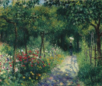 Ženy v zahradě, 1873 od Pierre Auguste Renoir