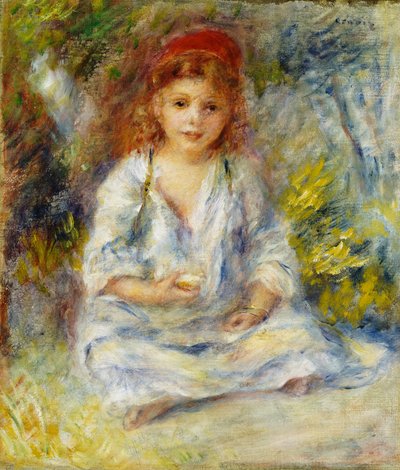 Mladá alžírská dívka, kolem roku 1881 od Pierre Auguste Renoir