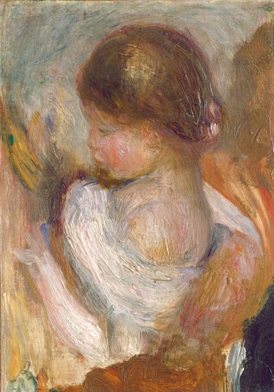 Mladá dívka čtení, c. 1888. od Pierre Auguste Renoir