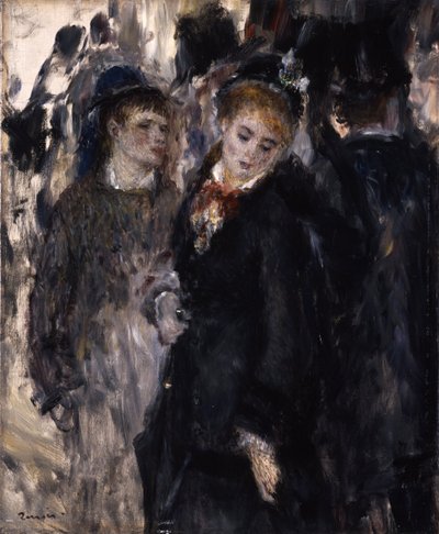 Mladé dívky, 1877 od Pierre Auguste Renoir