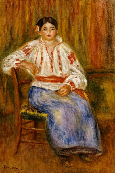Mladý Rumun, 1914 od Pierre Auguste Renoir
