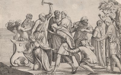 Obětování Ifigenie, 1607-61. od Pierre Biard