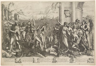 Alegorie na sochařství od Pierre Biard the Younger