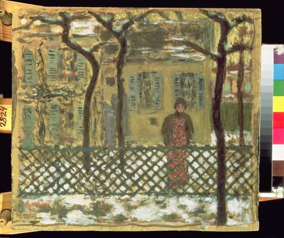 U plotu, 1895 od Pierre Bonnard