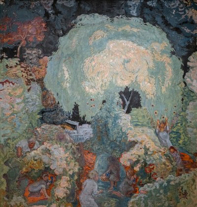 Podzim. Sbírání ovoce od Pierre Bonnard