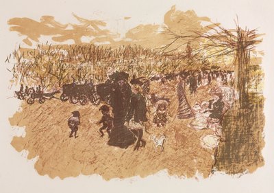 Avenue Bois de Boulogne od Pierre Bonnard