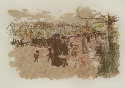 Avenue v Bouloňském lesíku, 198999 od Pierre Bonnard