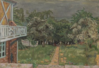 Modrý balkon od Pierre Bonnard