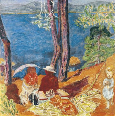U moře, pod borovicemi, 1921. od Pierre Bonnard