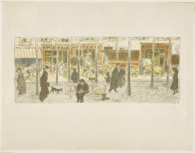 Bulvár od Pierre Bonnard