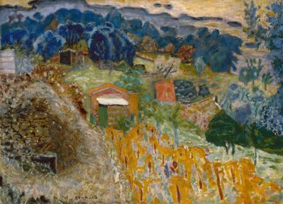 Chatky v Le Cannet od Pierre Bonnard