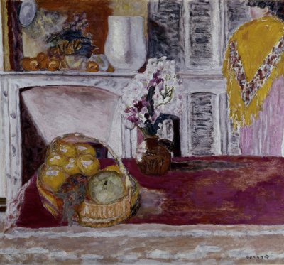 Jídelna v Le Cannet od Pierre Bonnard